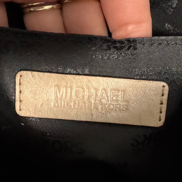 Michael Kors Patent Leather Black Tote Bag - Picture 5 of 7